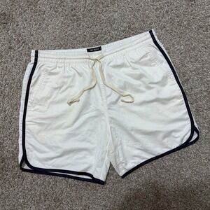 Todd Snyder Italian 5" Satin Dolphin Shorts Drawstring Track Gym Mens Medium (M)